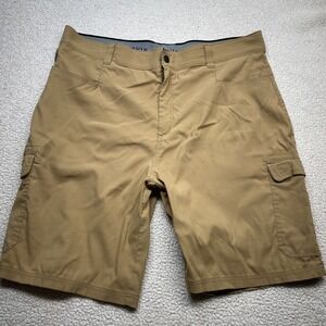 Orvis Cargo Shorts Mens 40 Tan Khaki Performance Hiking‎ Fishing Outdoor Pockets